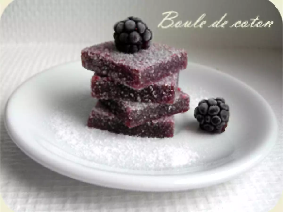 Pâtes de fruit aux mûres sauvages - photo 2