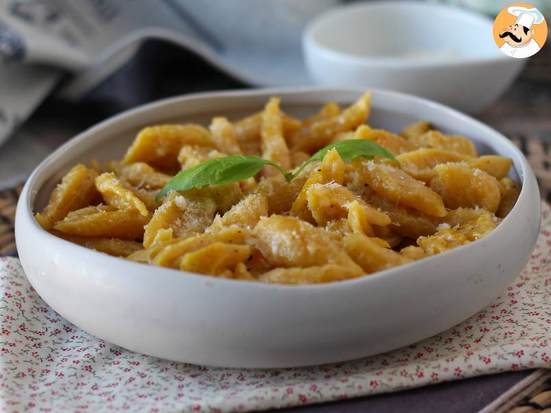 Pâtes fraîches au butternut avec seulement 2 ingrédients