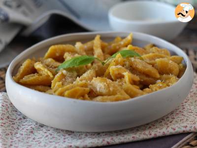 Pâtes fraîches au butternut avec seulement 2 ingrédients