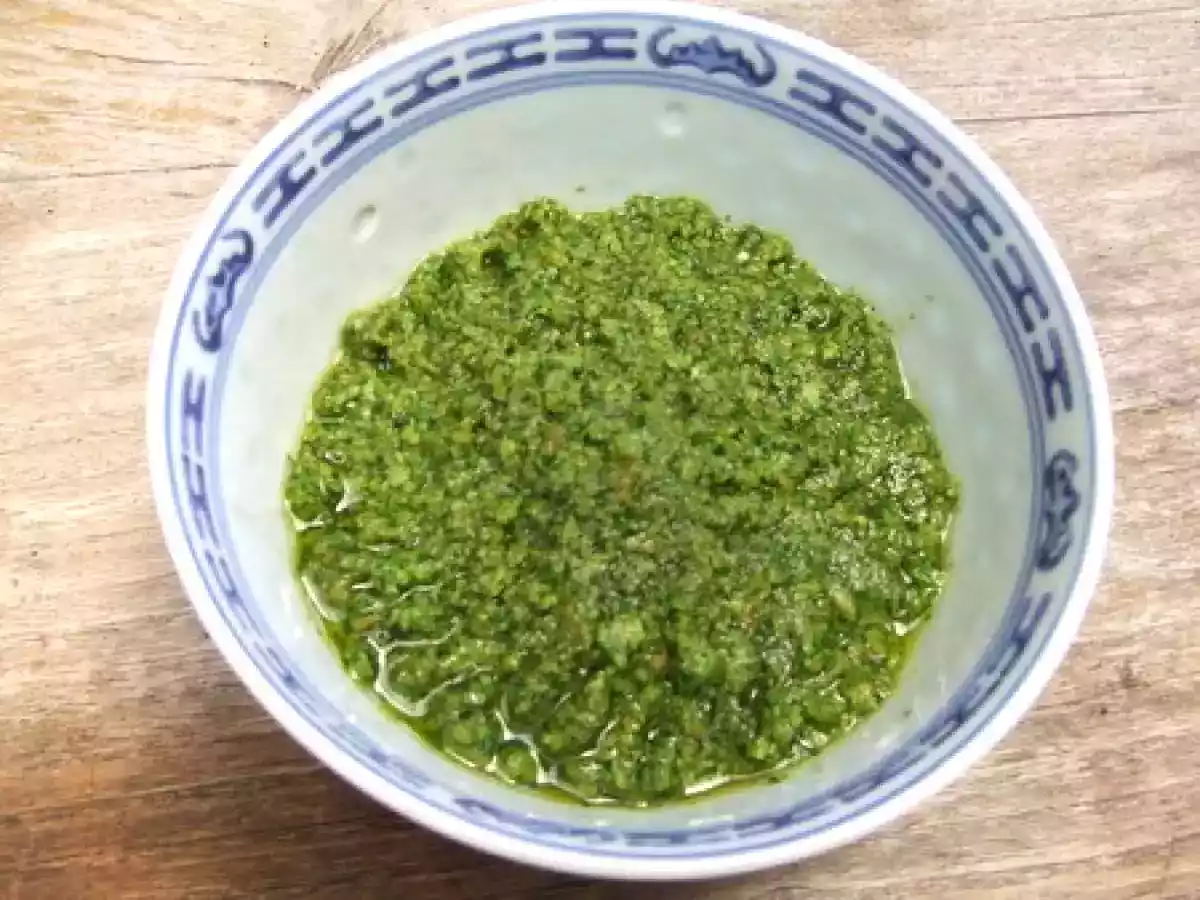 Pesto coriandre & noix de cajou