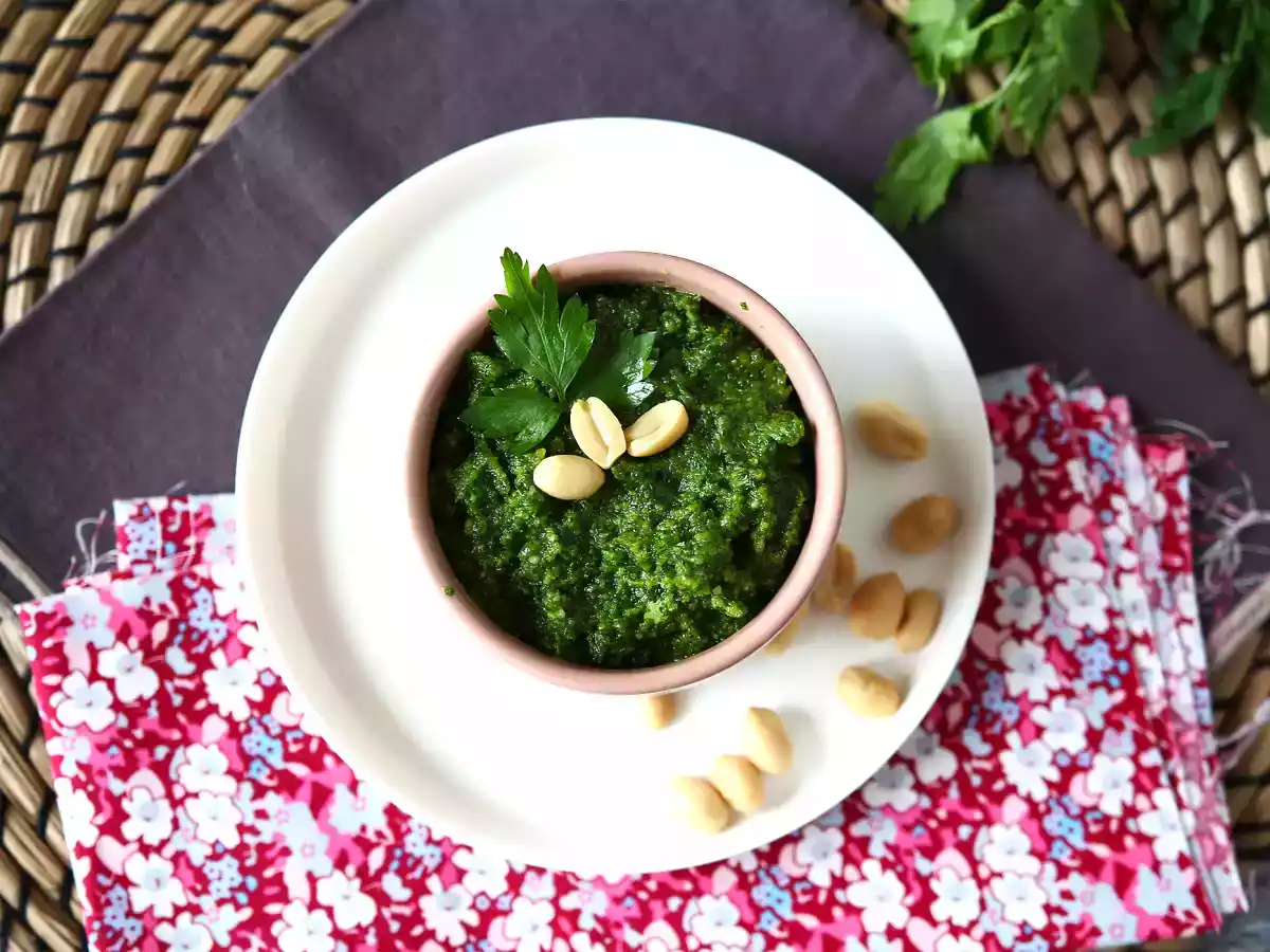 Pesto de persil et cacahuètes, une explosion de saveurs - photo 4