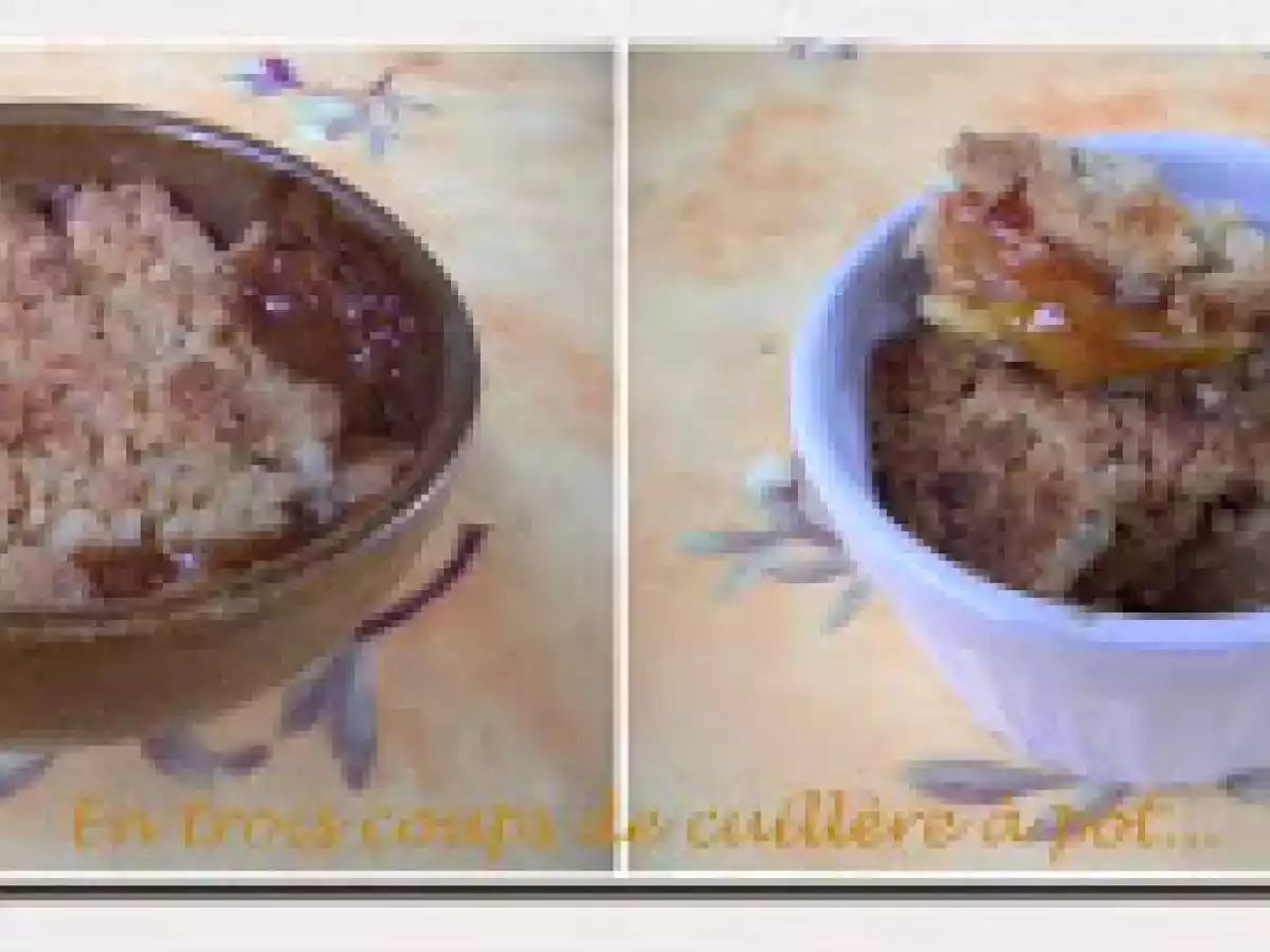 Petit crumble de mirabelles à la cannelle et boule de glace très vanille - photo 2