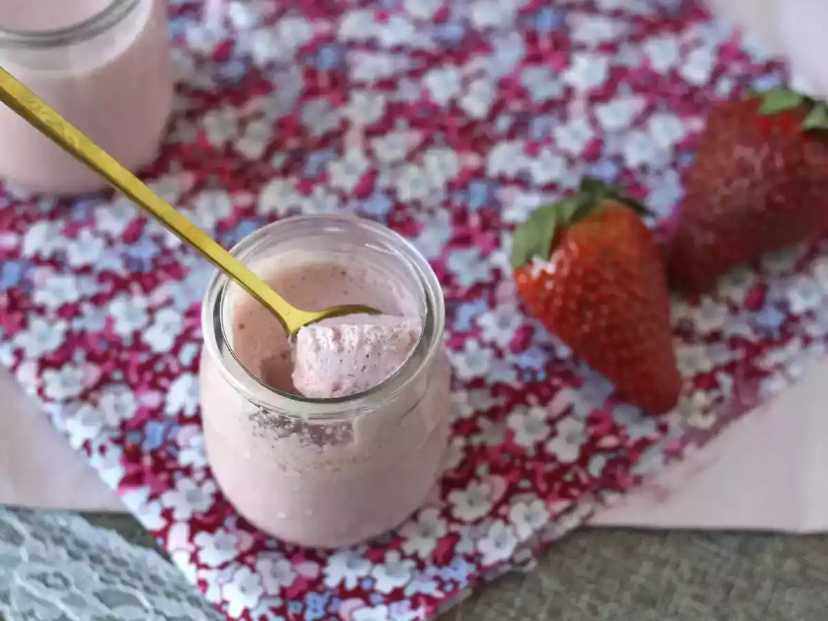Petit suisse à la fraise: le dessert sain et crémeux - photo 3