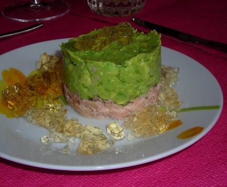 Petite Timbale Thon Avocats Recette Ptitchef