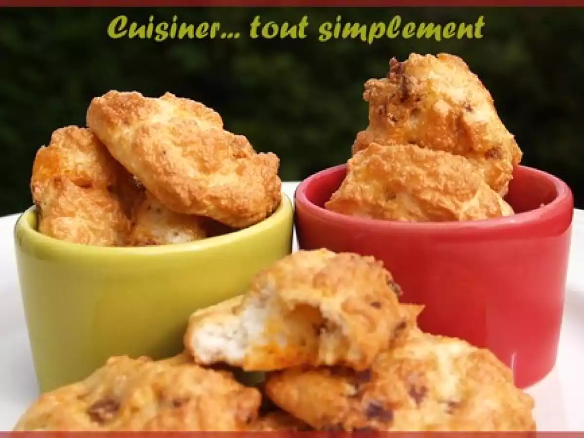 Petites Bouchées Croquantes au Chorizo et au Parmesan