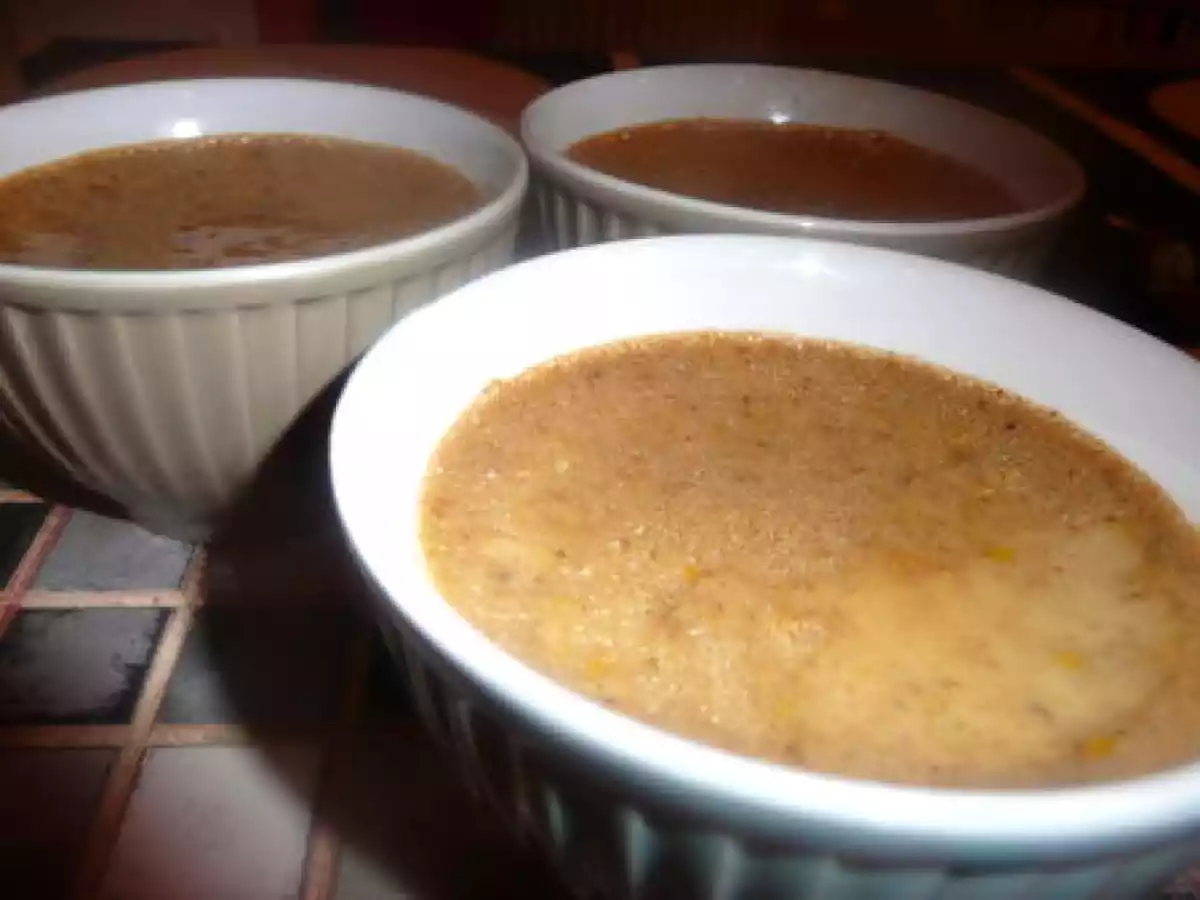 Petites crèmes à la Poudre Equinoxiale d'Oliver Roellinger