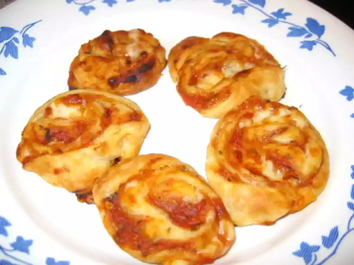 Petits feuilletés pour l'apéritif, rien qu'avec des restes...... - photo 2