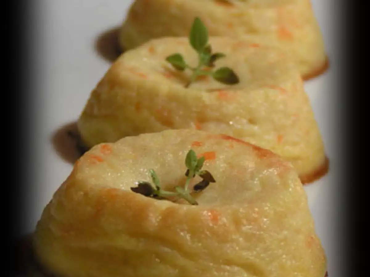 Petits flans... au parmesan et surimi ! - photo 3