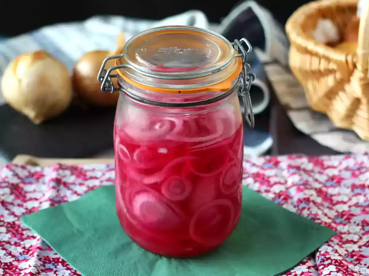 Pickles d'oignon rouges, parfaits pour rehausser vos plats ! - photo 5