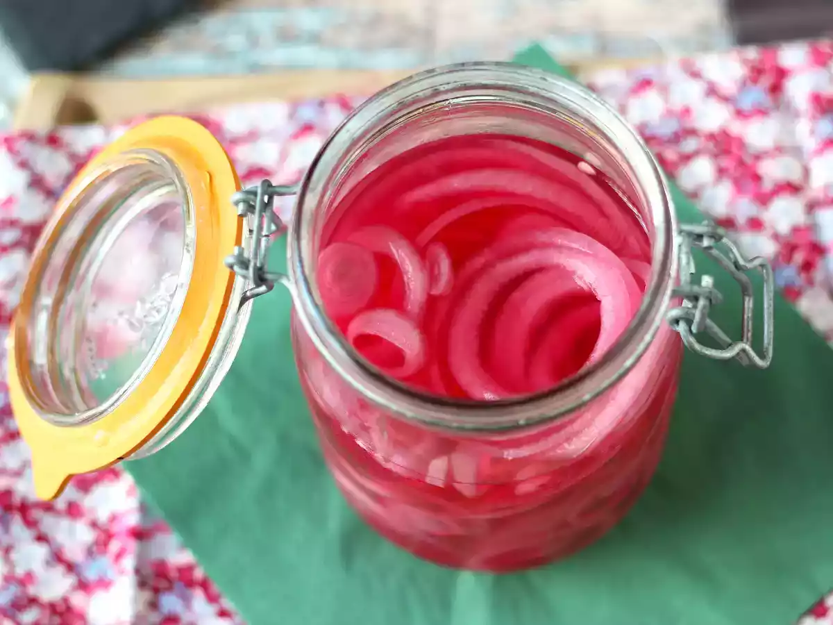 Pickles d'oignon rouges, parfaits pour rehausser vos plats ! - photo 6