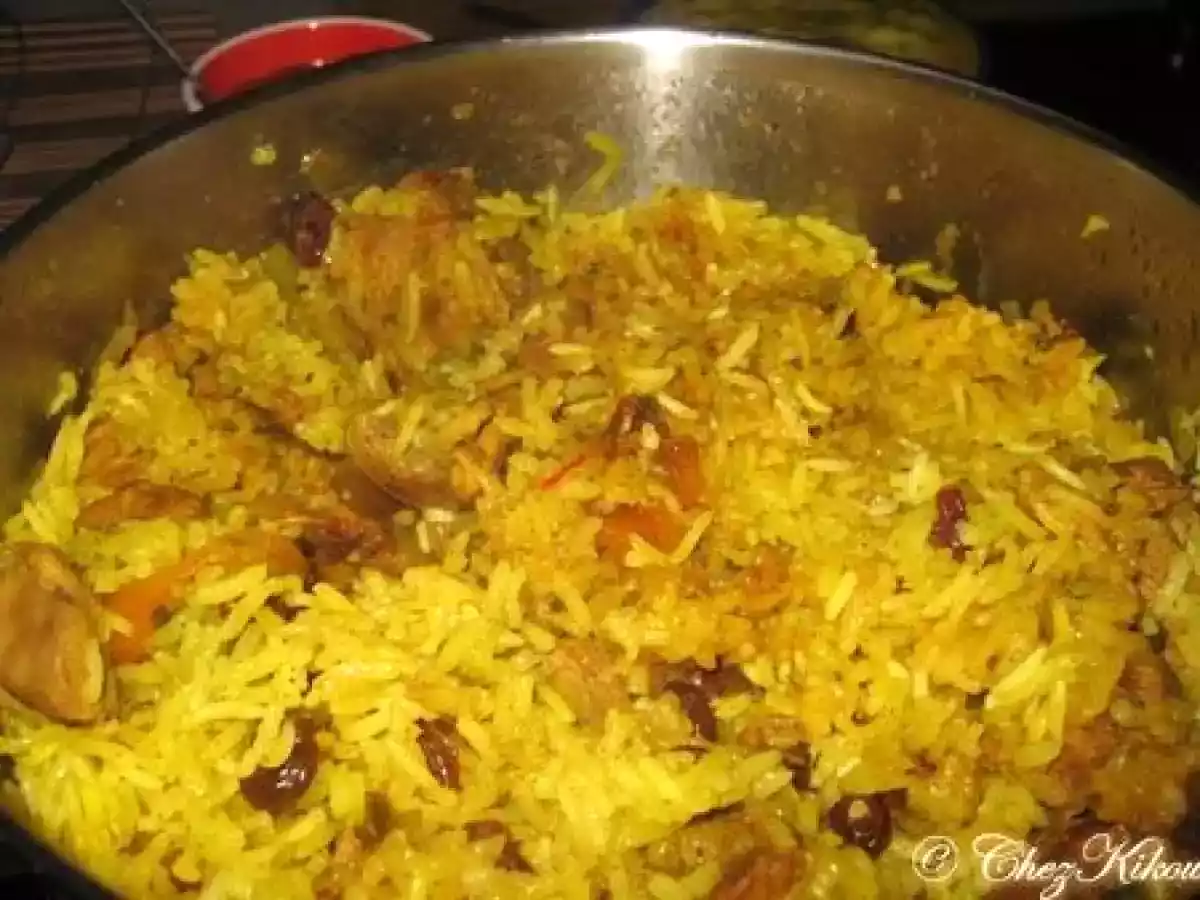 Pilaf perse à l'agneau et aux abricots - photo 3