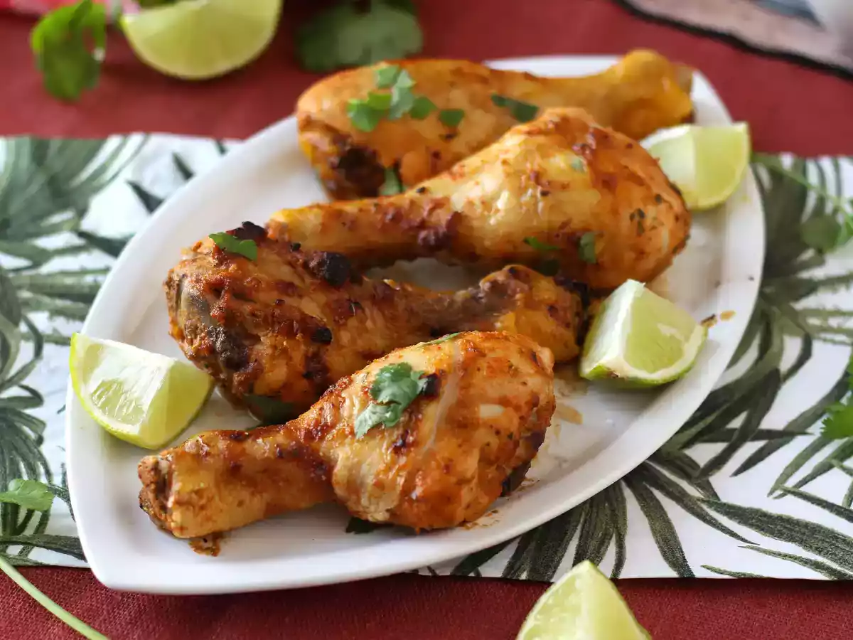 Pilons de poulet à la mexicaine avec une marinade délicieuse