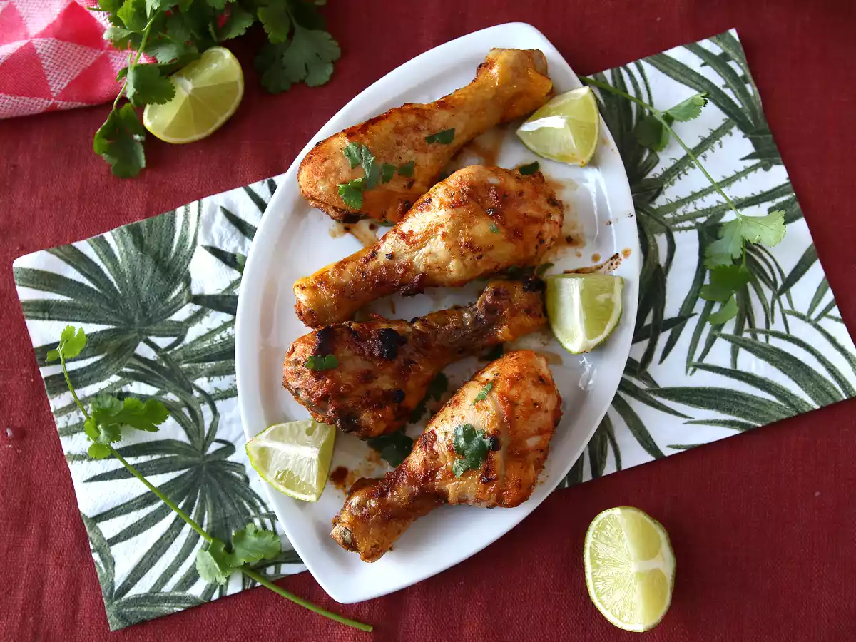 Pilons de poulet à la mexicaine avec une marinade délicieuse - photo 3