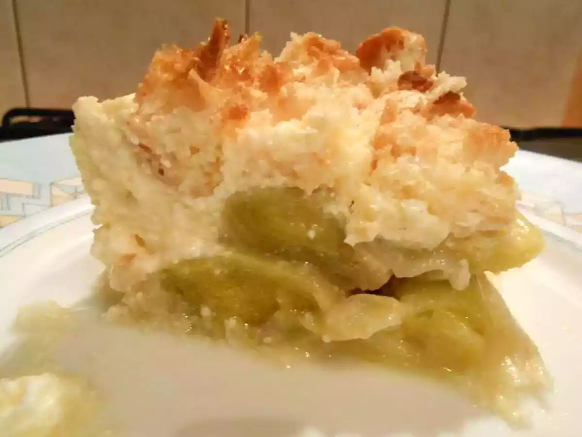 Poireaux cuits au fromage et au yaourt