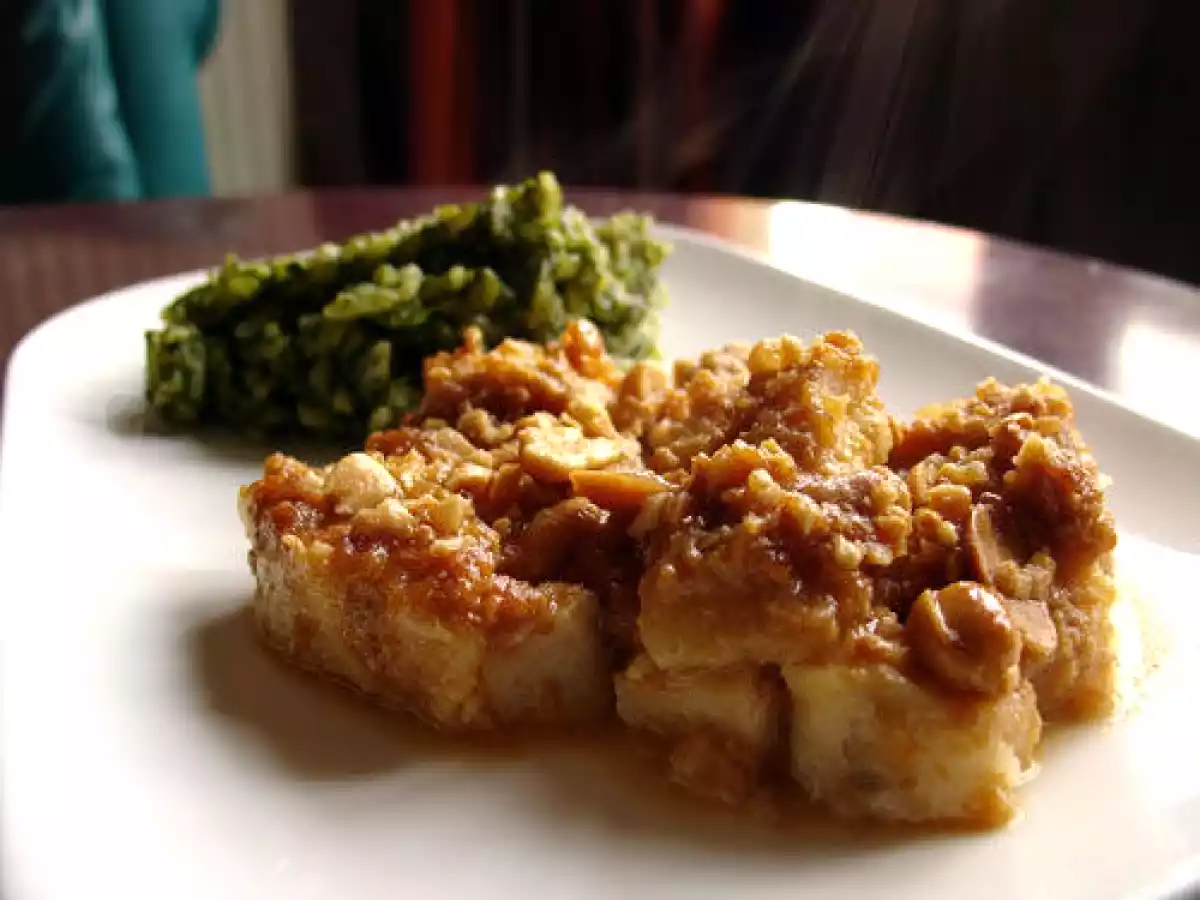 Poisson blanc sauce cacahuètes et riz tout vert - photo 2