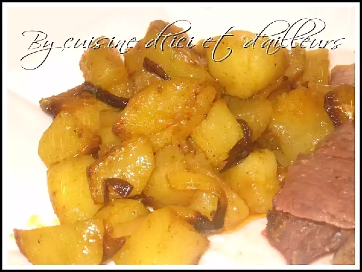 Pomme de terre au curry et à l'oignon - photo 2