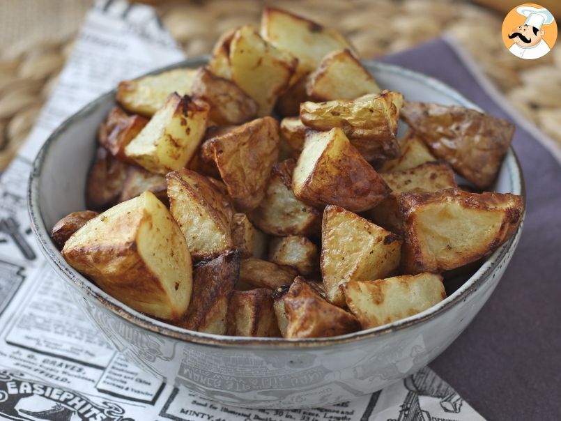 Pommes de terre au Air Fryer, l'accompagnement super croustillant!