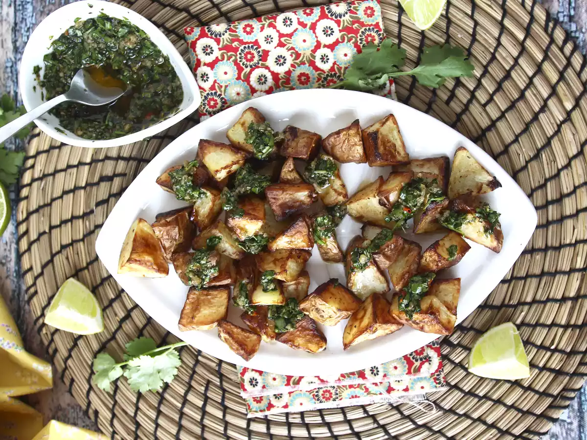Pommes de terre au four et leur sauce chimichurri, l'accompagnement parfait pour le barbecue! - photo 7