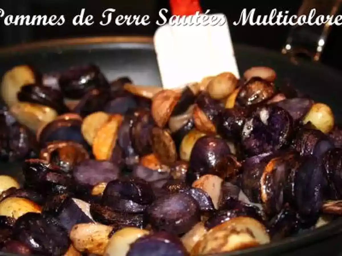 Pommes de Terre Sautées Multicolores