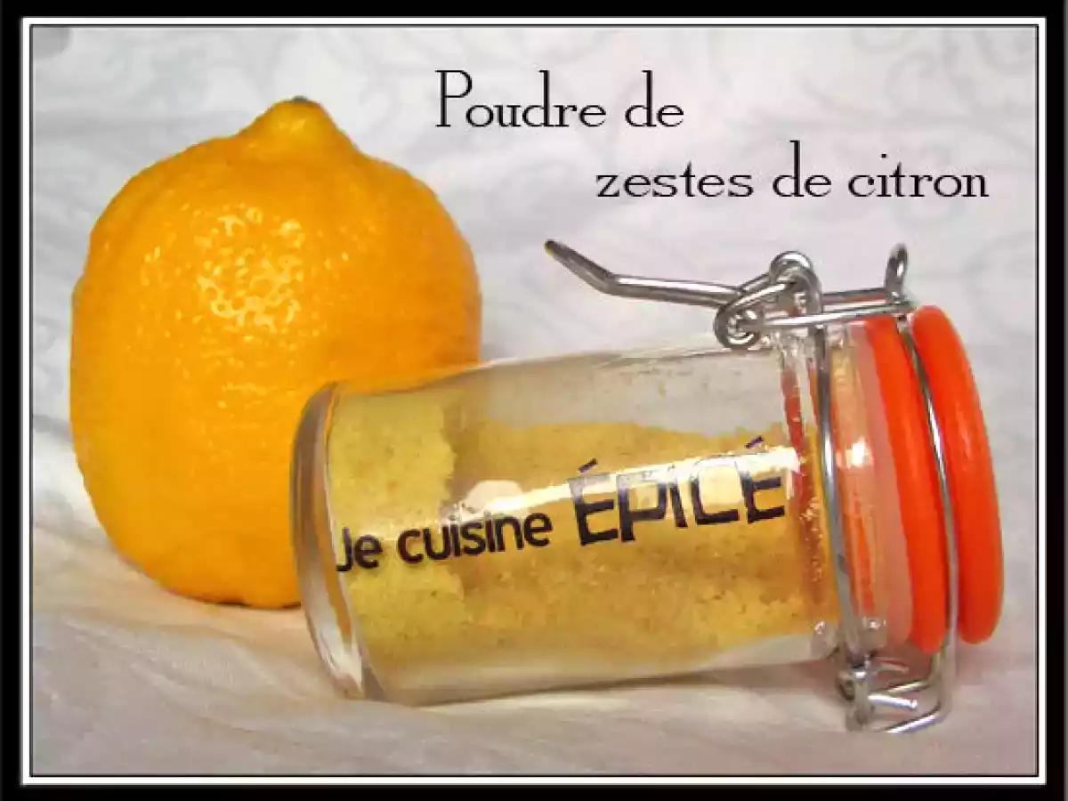 Poudre de zestes d'agrumes séchés... - photo 2