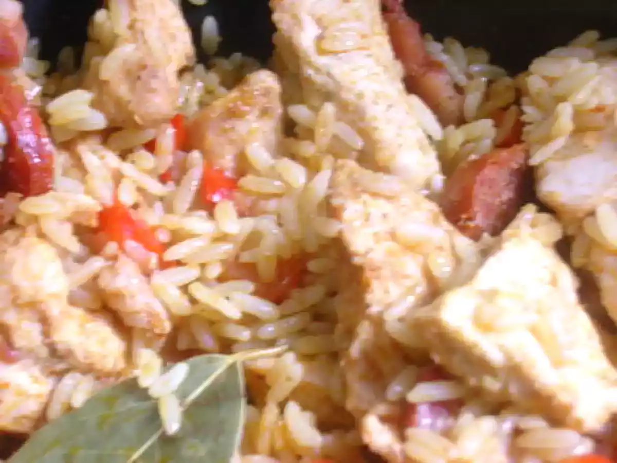 Poulet au riz à l'Espagnol