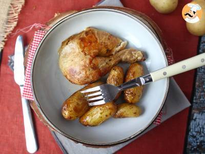 Poulet rôti au Moulinex Multicook&Fry, pour un résultat crousti-moelleux! - photo 2