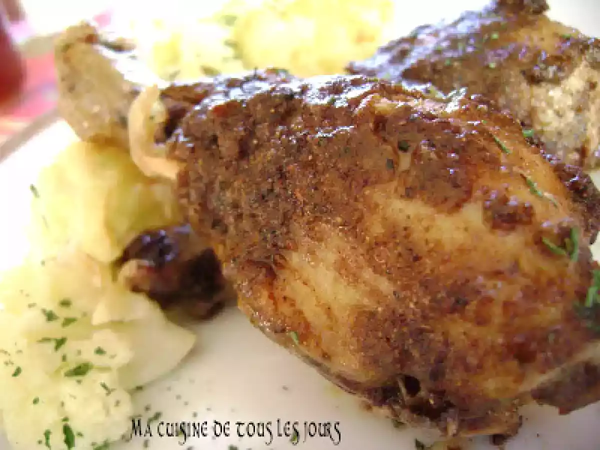 Poulet rôti aux neuf épices