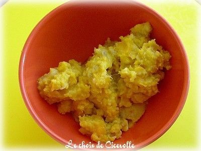 Puree De Potimarron Et Patate Douce Recette Ptitchef