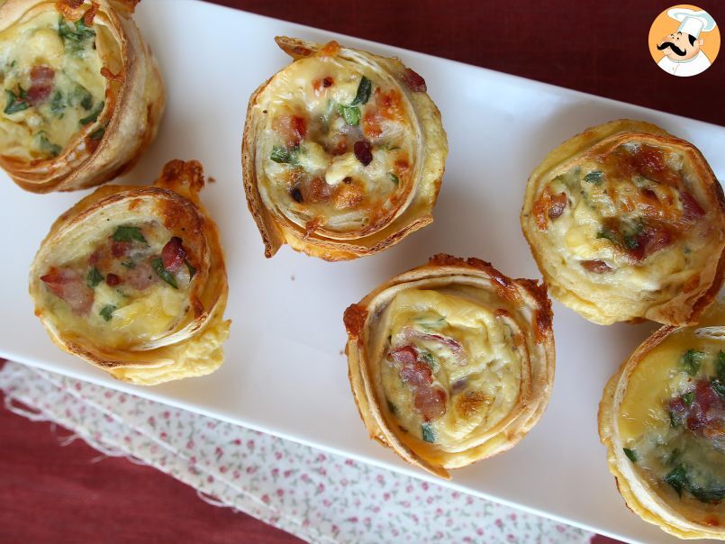 Que faire avec des tortillas? Des petites quiches faciles et économiques! - photo 4