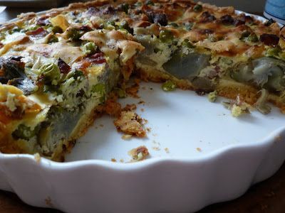 Quiche Aux Artichauts - Recette Ptitchef