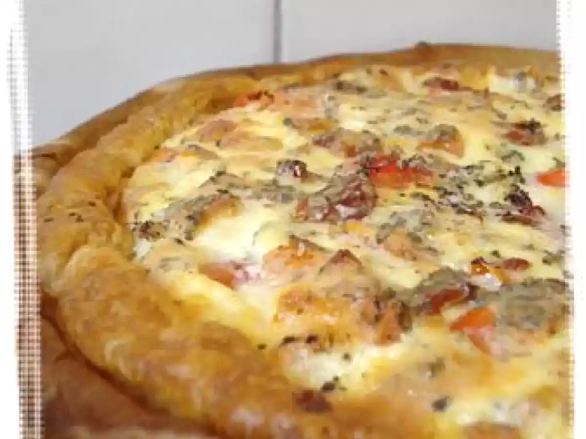 Quiche fondante tomate-mozzarella - photo 2