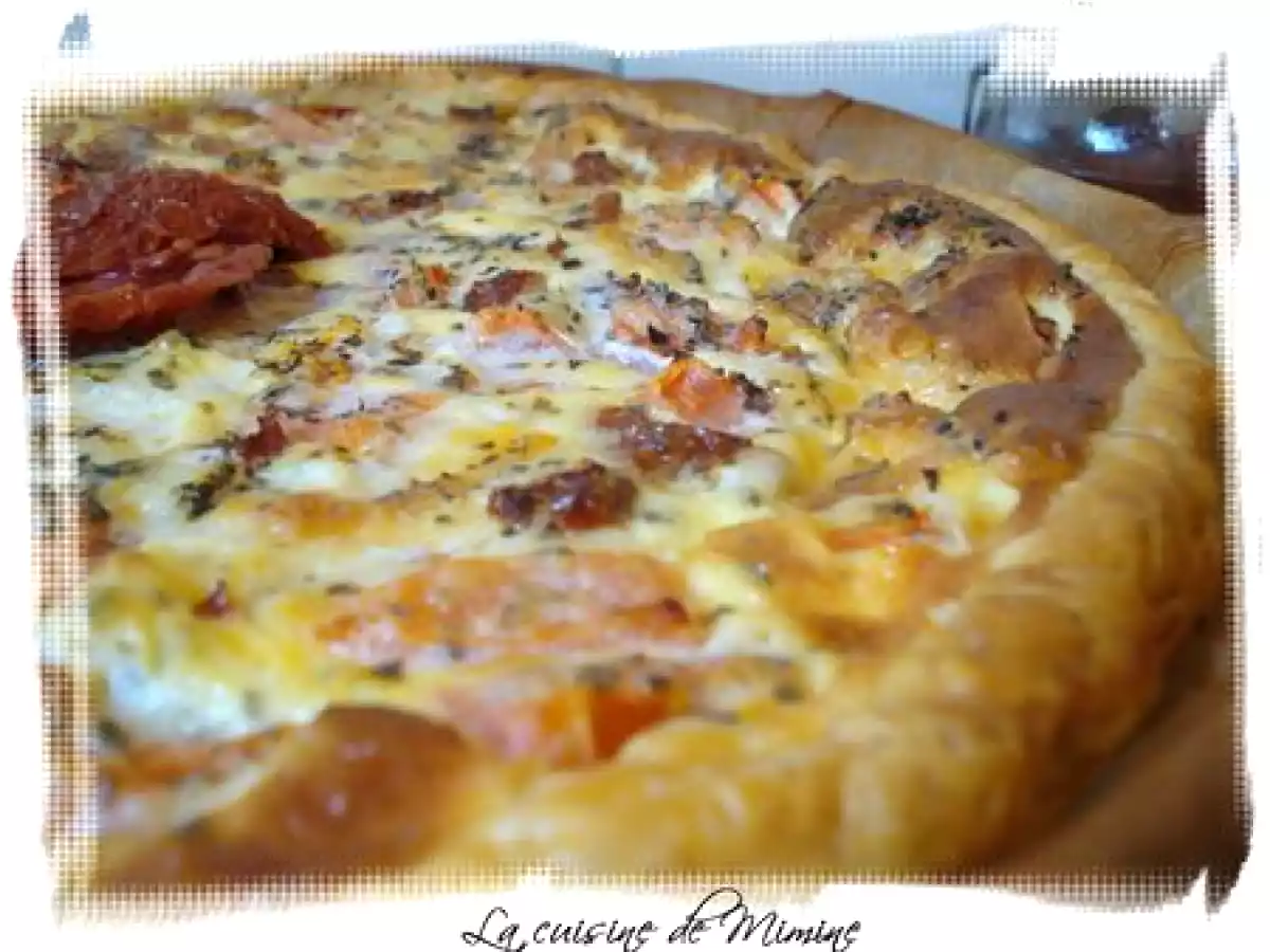 Quiche fondante tomate-mozzarella - photo 4