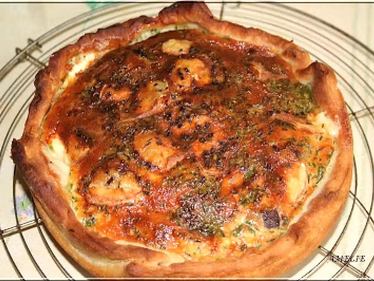 QUICHE MORTEAU/REBLOCHON