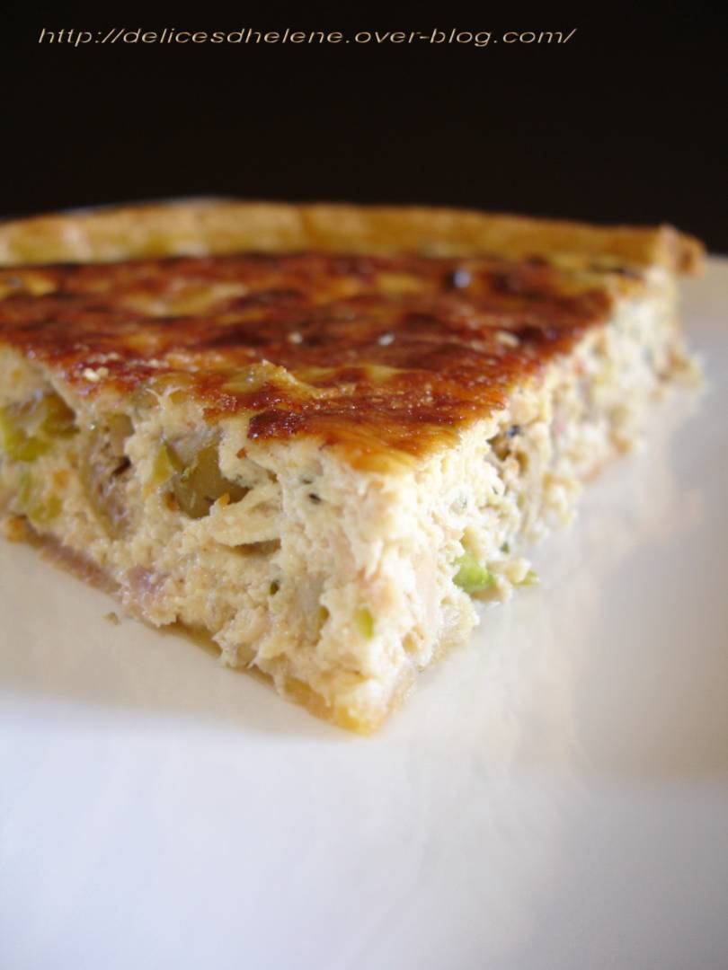 Quiche Thon Chevre Frais Et Ciboulette Recette Ptitchef