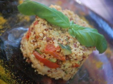Quinoa Gourmand Au Poulet Et Aux Crevettes Recette Ptitchef