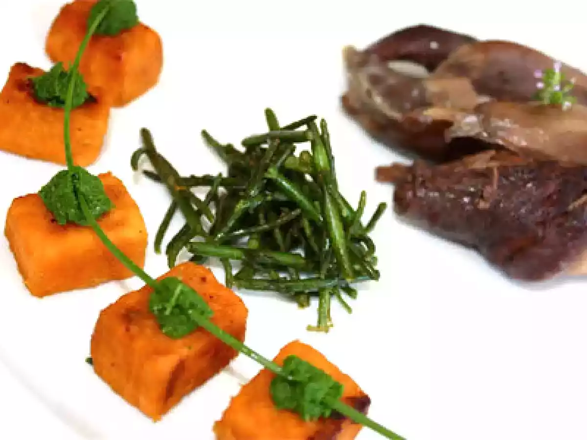 Quinzaine de la framboise : Agneau confit au vin et à la framboise - photo 4