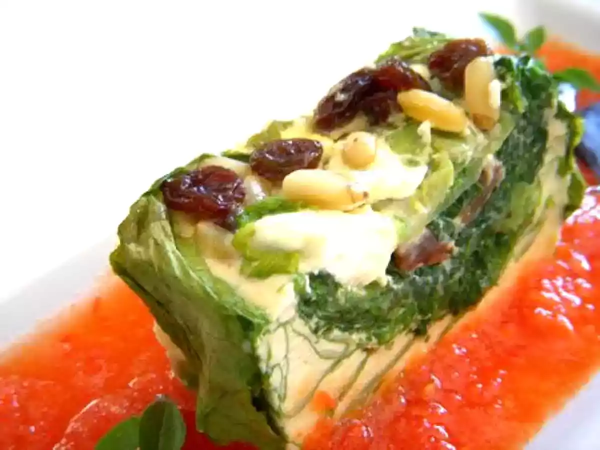 Quinzaine de la salade : Terrine Reine des Glaces / chèvre, pignons et raisins secs - photo 3