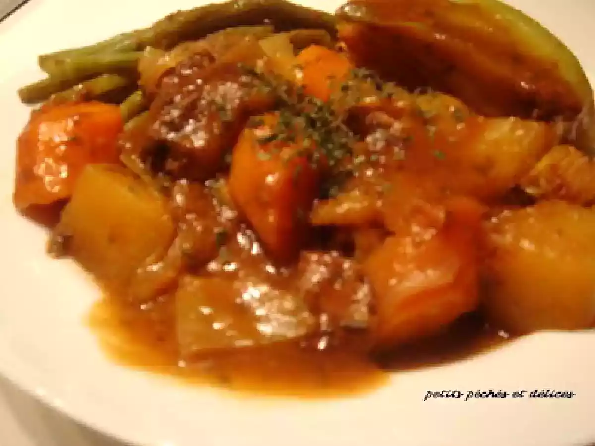 Ragoût d'orignal et de légumes