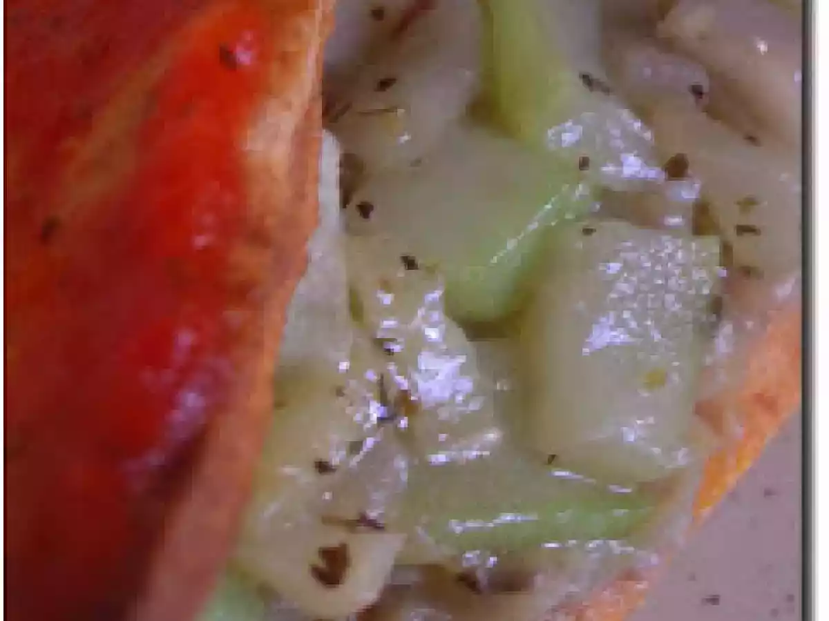 Ratatouille Provençale recomposée en Millefeuille salé - photo 2