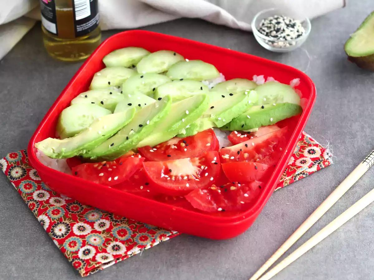 Recette de riz vinaigré - Comment faire un Bento?