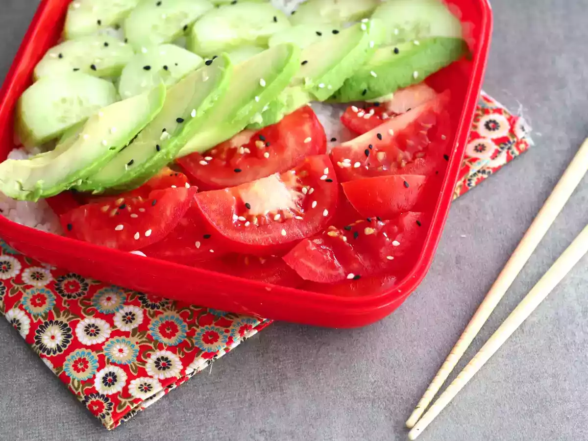 Recette de riz vinaigré - Comment faire un Bento? - photo 2