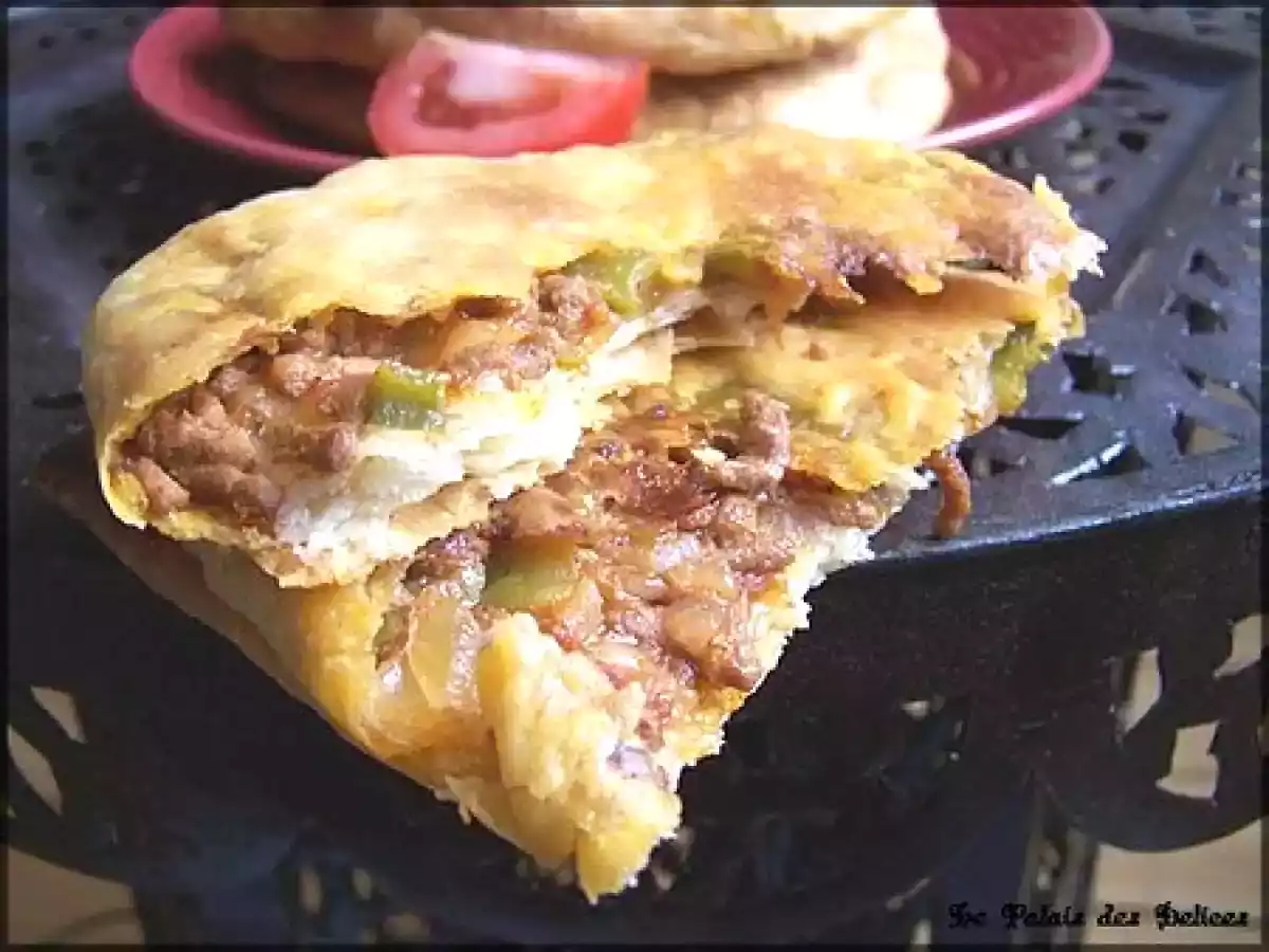 Rghaif del ferran, Msemens farcis / Mhajebs au four ( Maroc ) - photo 3