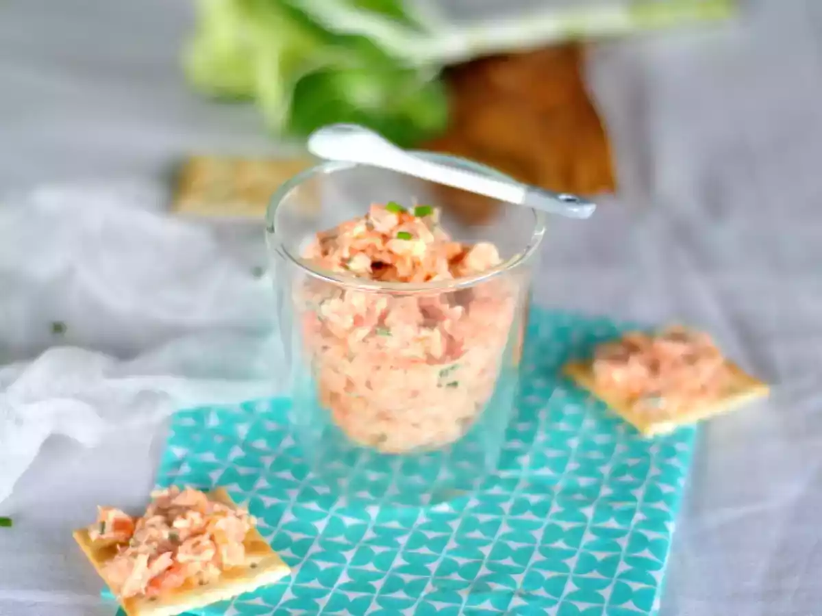 Rillettes de saumon et truite fumée - photo 3