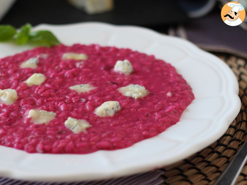 Risotto à la betterave et au gorgonzola : une explosion de couleurs et de saveurs! - photo 2