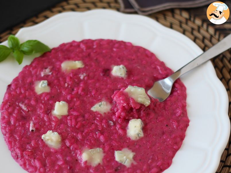 Risotto à la betterave et au gorgonzola : une explosion de couleurs et de saveurs! - photo 4