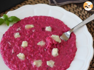 Risotto à la betterave et au gorgonzola : une explosion de couleurs et de saveurs! - photo 4