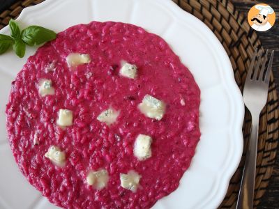 Risotto à la betterave et au gorgonzola : une explosion de couleurs et de saveurs! - photo 5