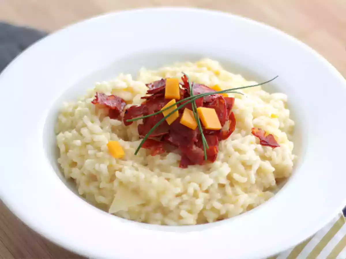 Risotto au fromage et au chorizo - photo 2