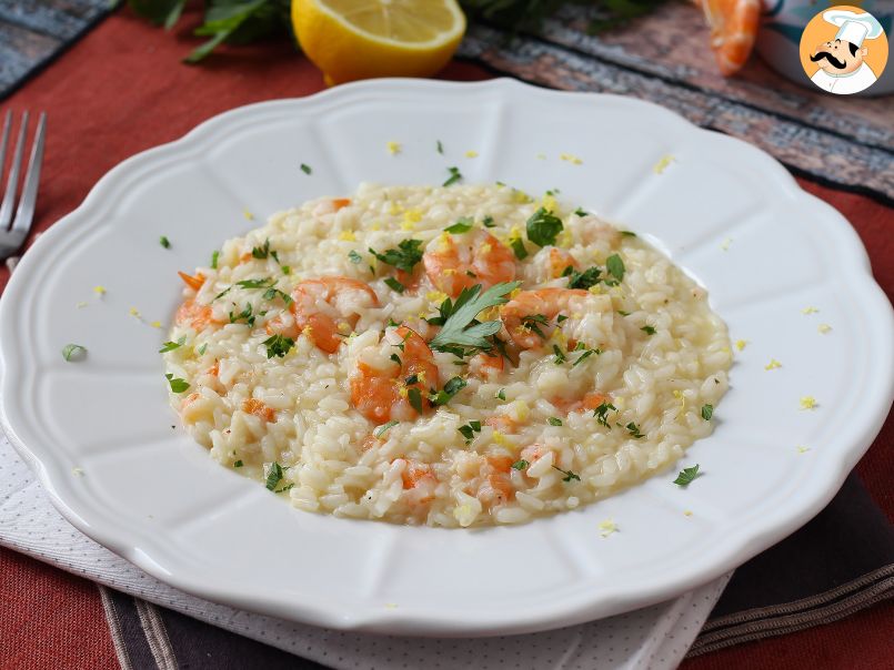 Risotto aux crevettes et au citron, le repas parfait pour épater vos convives