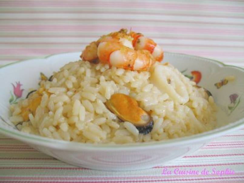 Risotto aux fruits de mer, Recette Ptitchef